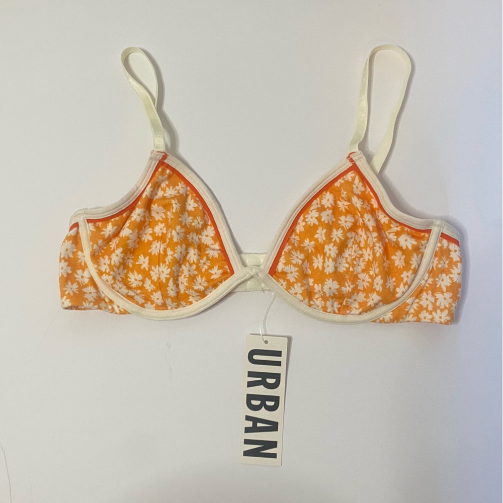 Urban Outfitters Daisy Floral Bralette, 36B- NWT‎